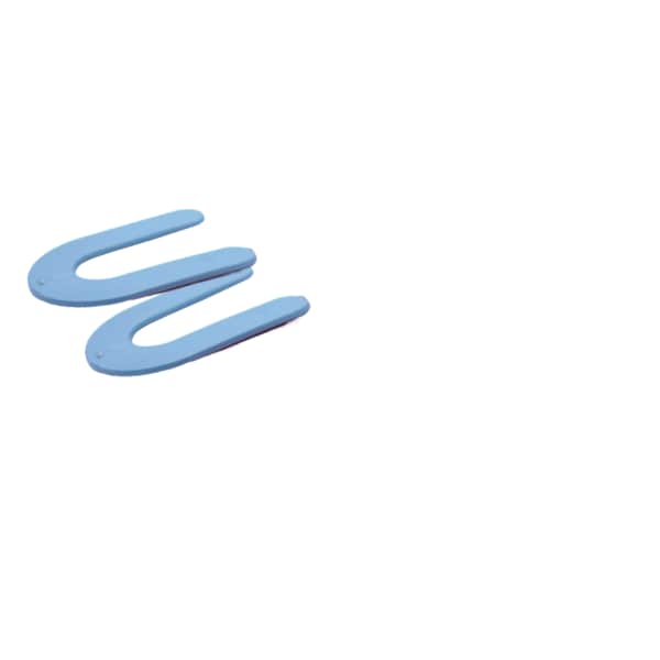 Bon 21-274 Horse Shoe Shim, 1/16" Blue 1000/Pkg